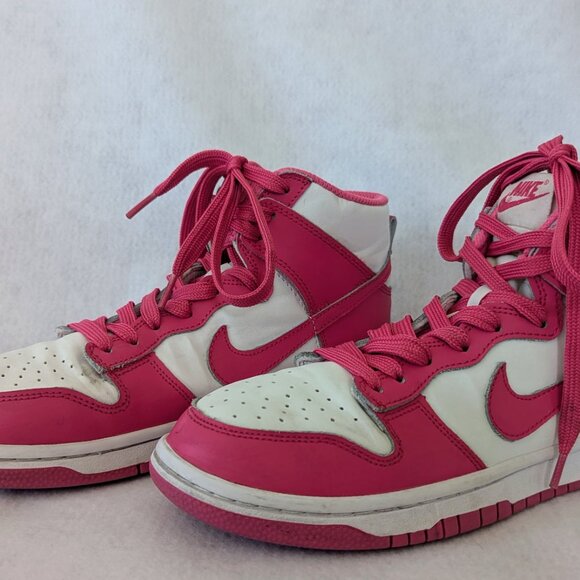 Nike Dunk High Pink Prime Size 8 - Picture 2 of 7